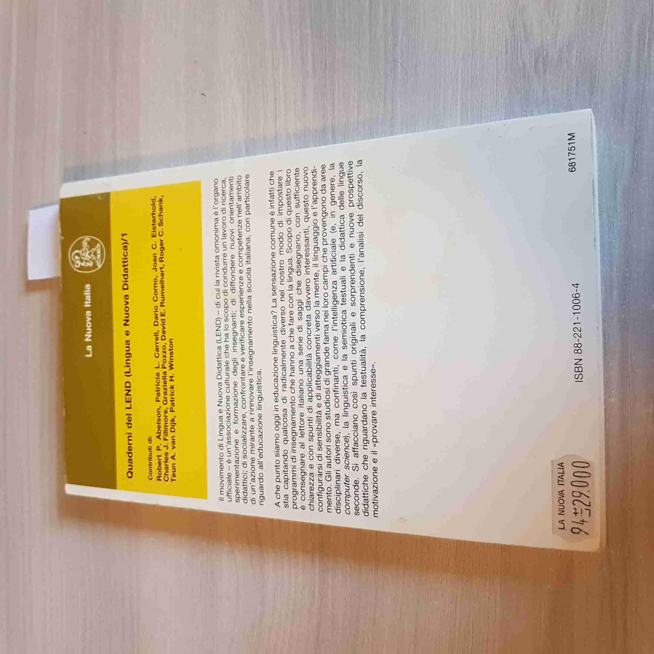 Mente, linguaggio, apprendimento. L'apporto delle scienze cognitive all'educazione