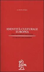 Identità culturale europea. Idee, sentimenti, relazioni