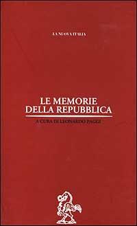 Le memorie della Repubblica - copertina