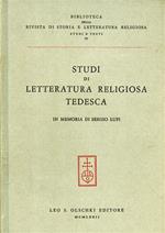 Studi di letteratura religiosa tedesca in memoria di Sergio Lupi