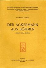 Der Ackermann aus Böhmen. Storia della critica
