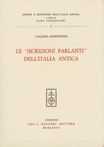 Le iscrizioni parlanti dell'Italia antica