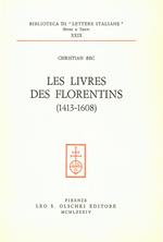 Les livres des florentines (1413-1608)