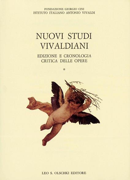 Nuovi studi vivaldiani. Ediz. multilingue - copertina