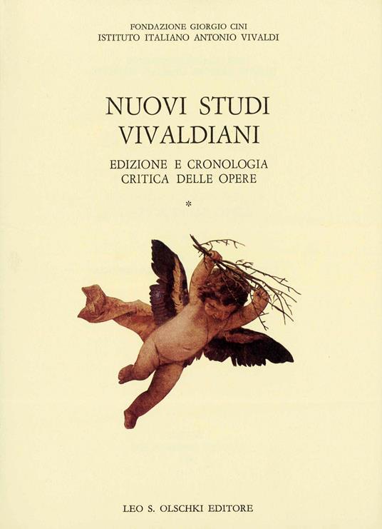 Nuovi studi vivaldiani. Ediz. multilingue - copertina