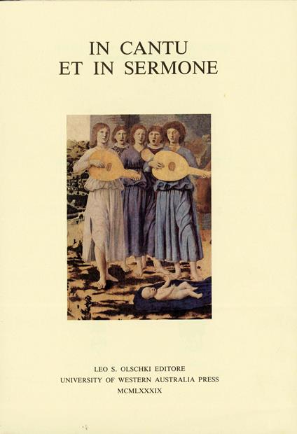In cantu et in sermone. For Nino Pirrotta on his 80th birthday - copertina