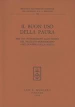 Il buon uso della paura. Per una introduzione allo studio del trattato muratoriano «Del governo della peste»