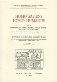Homo sapiens, homo humanus - copertina