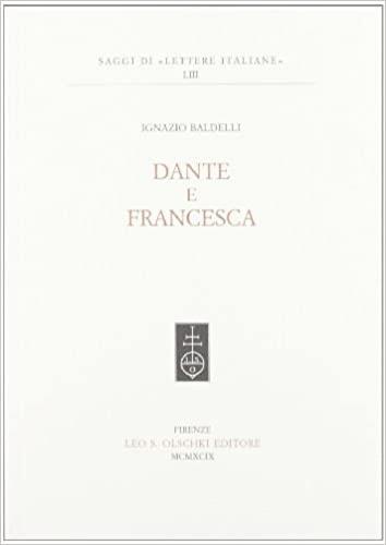 Dante e Francesca - Ignazio Baldelli - copertina