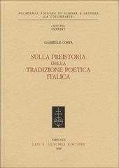 Sulla preistoria della tradizione poetica italica - Gabriele Costa - copertina