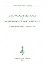 Innovazione lessicale e terminologie specialistiche