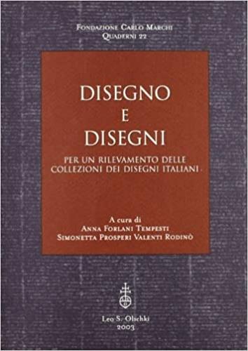 Disegno e disegni. Per un rilevamento delle collezioni dei disegni italiani - copertina