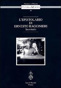 L'epistolario di Ernesto Ragionieri. Inventario - copertina