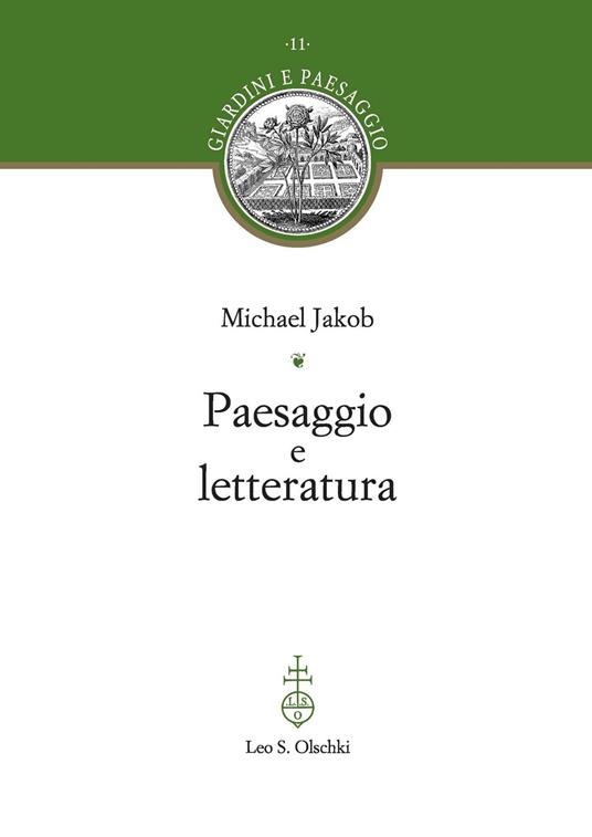 Paesaggio e letteratura - Michael Jakob - copertina