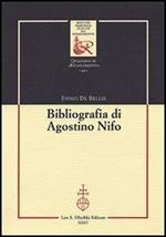 Bibliografia di Agostino Nifo
