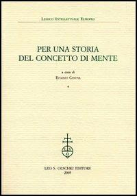 Per una storia del concetto di mente - copertina