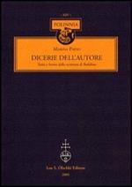 Dicerie dell'autore. Temi e forme della scrittura di Bufalino