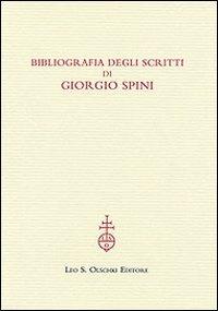 Bibliografia degli scritti di Giorgio Spini - copertina