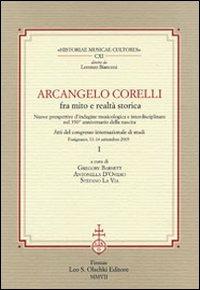 Arcangelo Corelli fra mito e realtà storica. Nuove prospettive d'indagine musicologica e interdisciplinare nel 350° anniversario della nascita - copertina