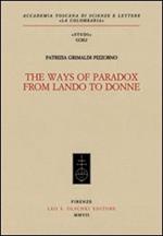 The Ways of Paradox from Lando to Donne