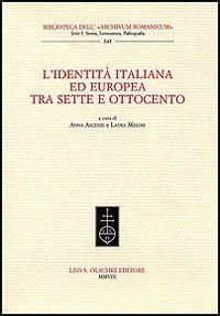 L'identità italiana ed europea tra Sette e Ottocento - copertina