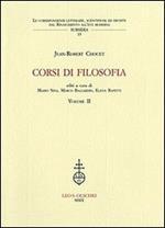 Corsi di filosofia. Vol. 2