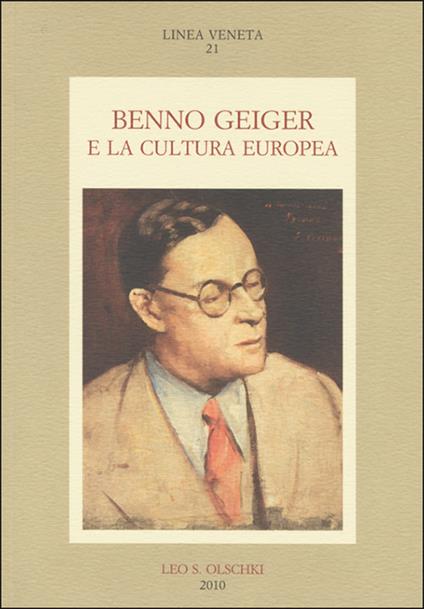 Benno Geiger e la cultura europea - copertina
