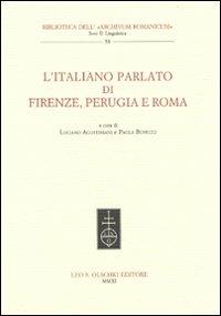 L'italano parlato di Firenze, Perugia e Roma - copertina
