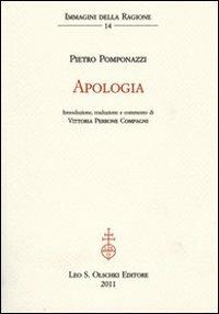 Apologia - Pietro Pomponazzi - copertina