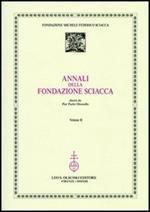 Annali della Fondazione Sciacca. Vol. 2
