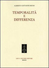 Temporalità e differenza - Alberto Giovanni Biuso - copertina