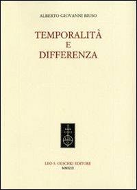 Temporalità e differenza - Alberto Giovanni Biuso - copertina