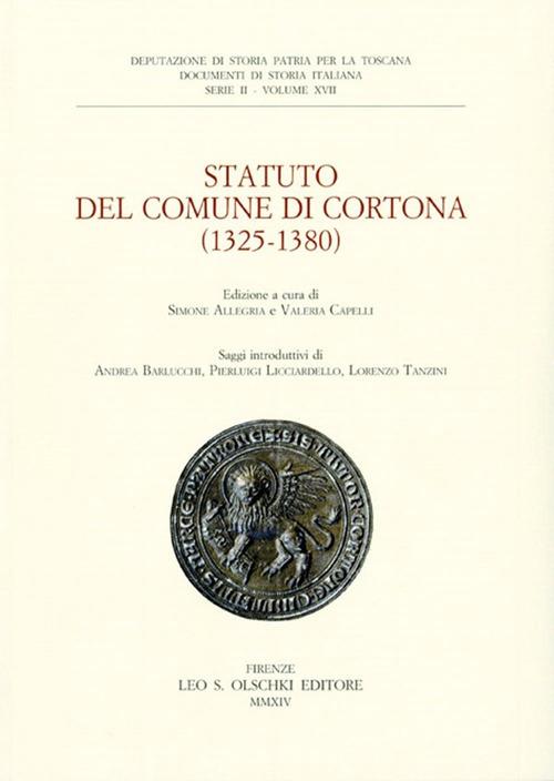 Statuto del Comune di Cortona (1325-1380) - copertina