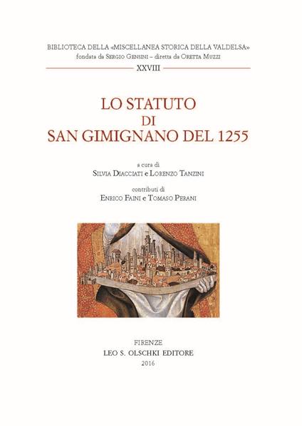 Lo Statuto di San Gimignano del 1255 - copertina