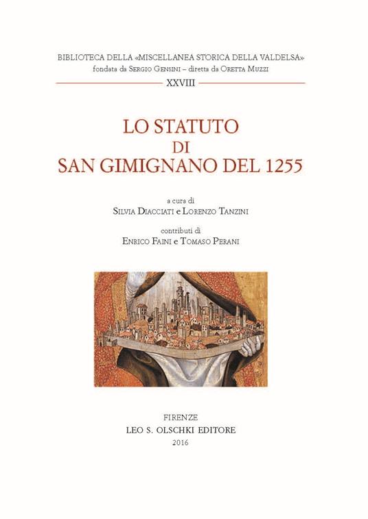 Lo Statuto di San Gimignano del 1255 - copertina