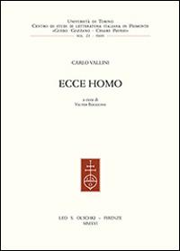 Ecce homo - Carlo Vallini - copertina