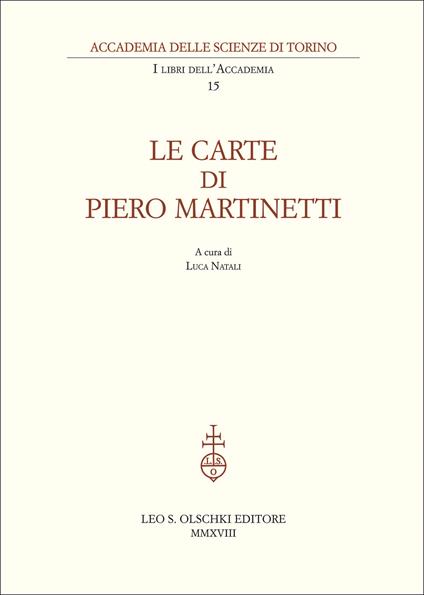 Le carte di Piero Marinetti - copertina