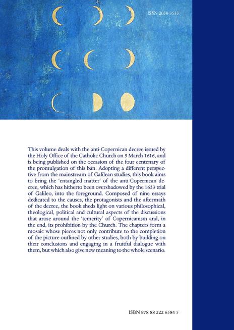 Copernicus banned. The entangled matter of the anti-Copernican decree of 1616 - 3