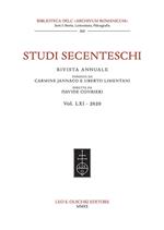 Studi secenteschi (2020). Vol. 61