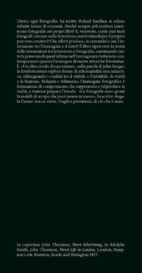 «Un altro modo di raccontare». Poetiche e percorsi della fotoletteratura - Luigi Marfè - 4