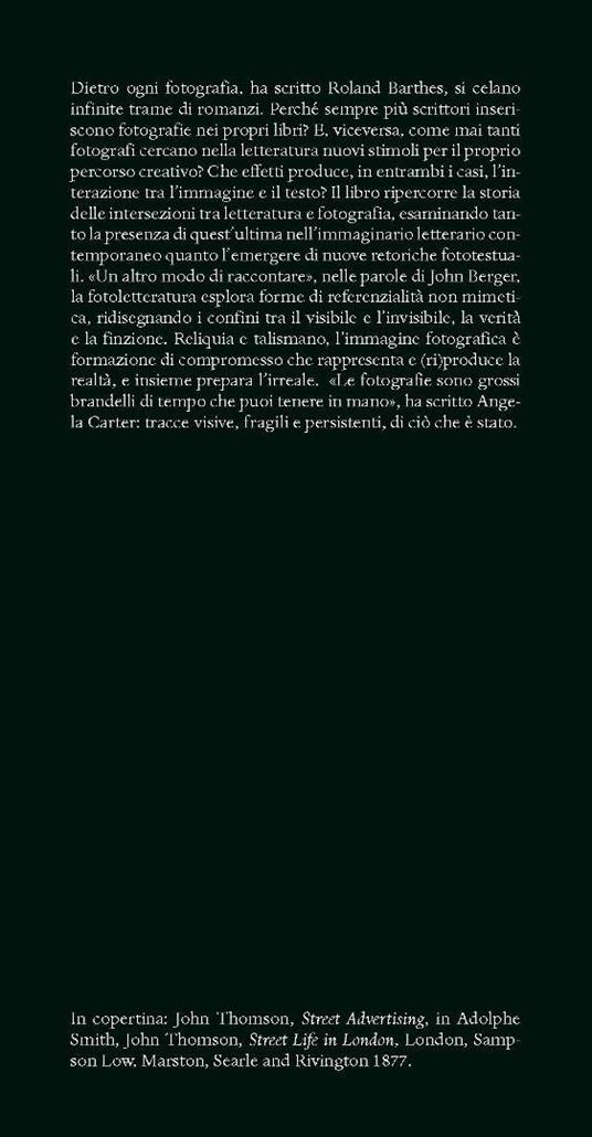 «Un altro modo di raccontare». Poetiche e percorsi della fotoletteratura - Luigi Marfè - 4