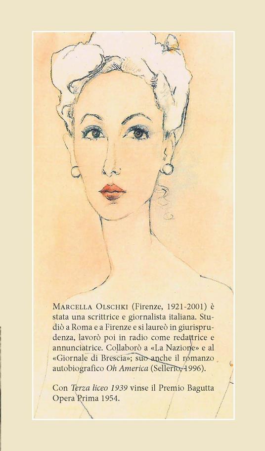 Terza liceo 1939 - Marcella Olschki - 4