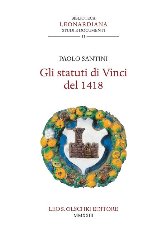 Gli statuti di Vinci del 1418 - Paolo Santini - copertina