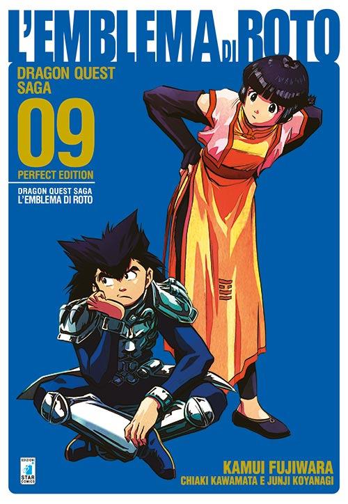 L'emblema di Roto. Perfect edition. Dragon quest saga. Vol. 9 - Kamui Fujiwara,Chiaki Kawamata,Junji Koyanagi - copertina