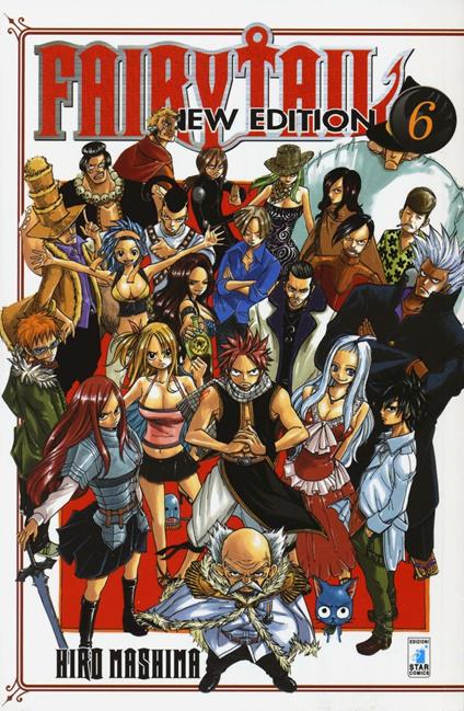 Fairy Tail. New edition. Vol. 6 - Hiro Mashima - copertina