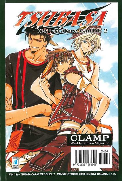 Tsubaba caractere guide. Vol. 2 - Clamp - copertina