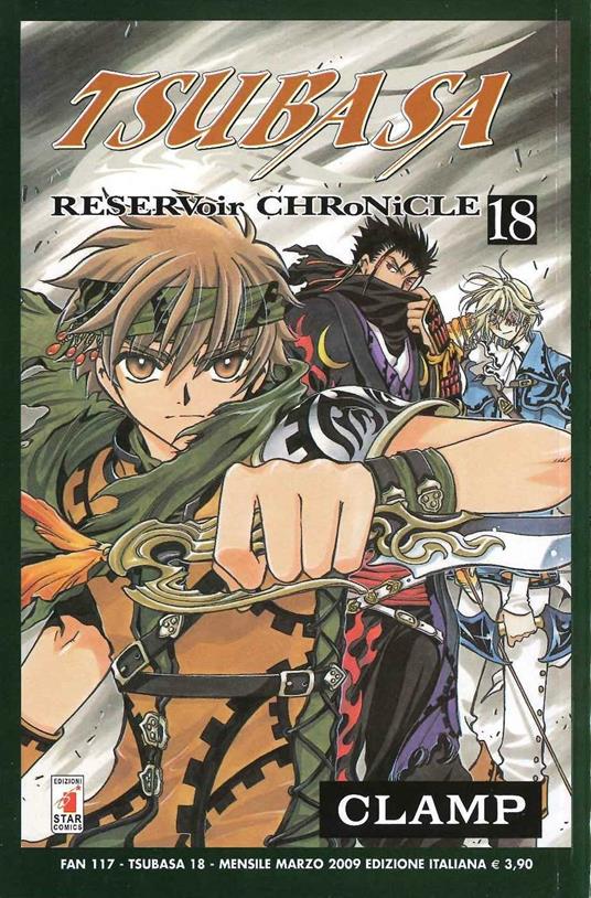 Tsubasa reservoir chronicle. Vol. 18 - Clamp - copertina
