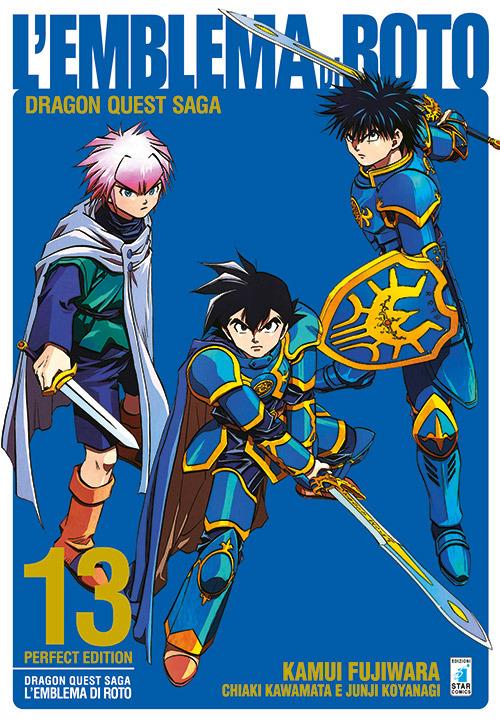 L'emblema di Roto. Perfect edition. Dragon quest saga. Vol. 13 - Kamui Fujiwara,Chiaki Kawamata,Junji Koyanagi - copertina