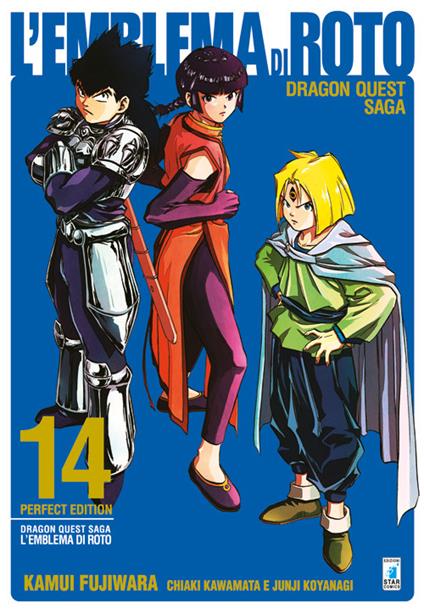 L'emblema di Roto. Perfect edition. Dragon quest saga. Vol. 14 - Kamui Fujiwara,Chiaki Kawamata,Junji Koyanagi - copertina