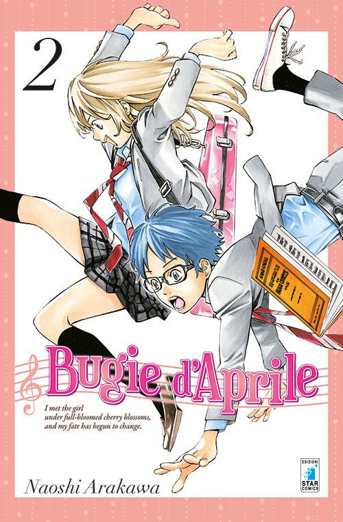 Bugie d'aprile. Vol. 2 - Naoshi Arakawa - copertina